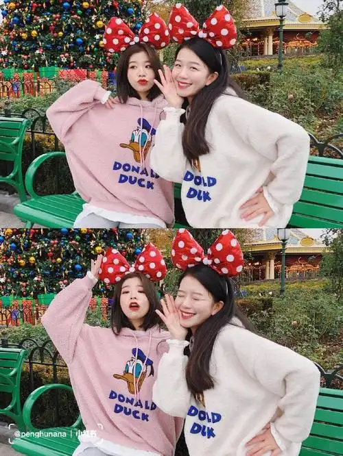 闺蜜拍照姿势快喊你姐妹一起拍