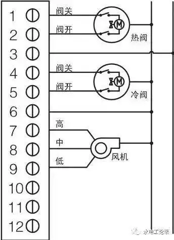 地暖温控开关正确接线方法