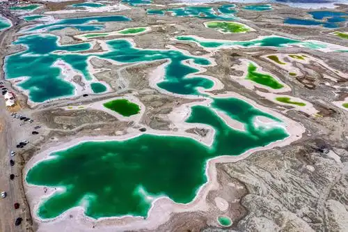 8月21日察尔汗盐湖可可西里水上雅丹茫崖翡翠湖艾肯泉俄博梁
