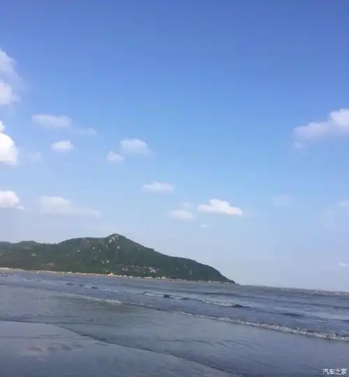 万物复苏送福利小鹏车主带你游阳光咀沙滩