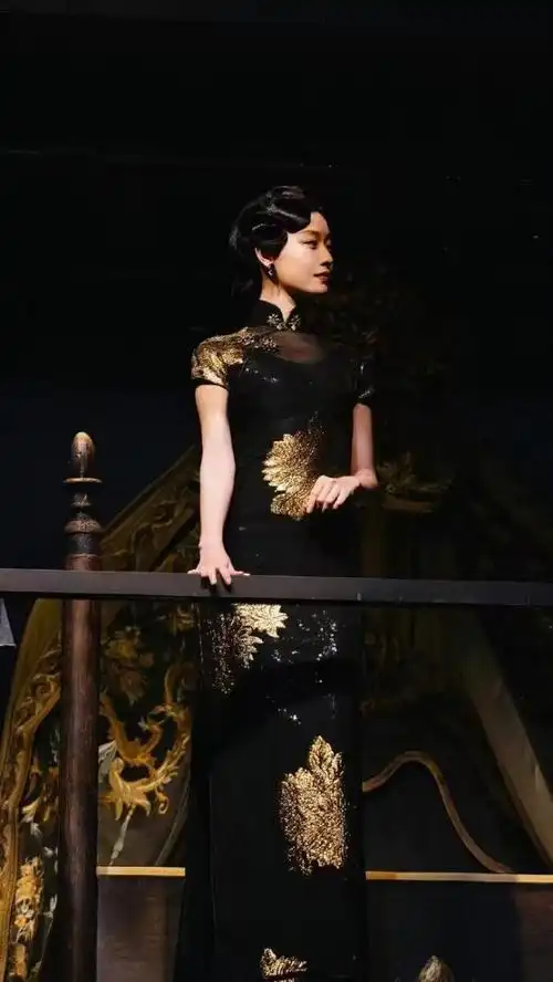 倪妮穿上旗袍我才知道什么叫风情万种