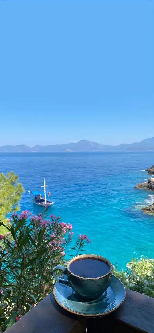 碧海蓝天(风景手机静态壁纸) - 风景手机壁纸下载 - 元气壁纸