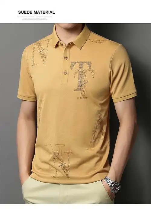 恒源祥高档品牌男装春夏新款夏季polo衫男士潮流翻领短袖休闲商务青年