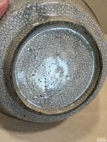 元代哥窑碗,宋代哥窑盘