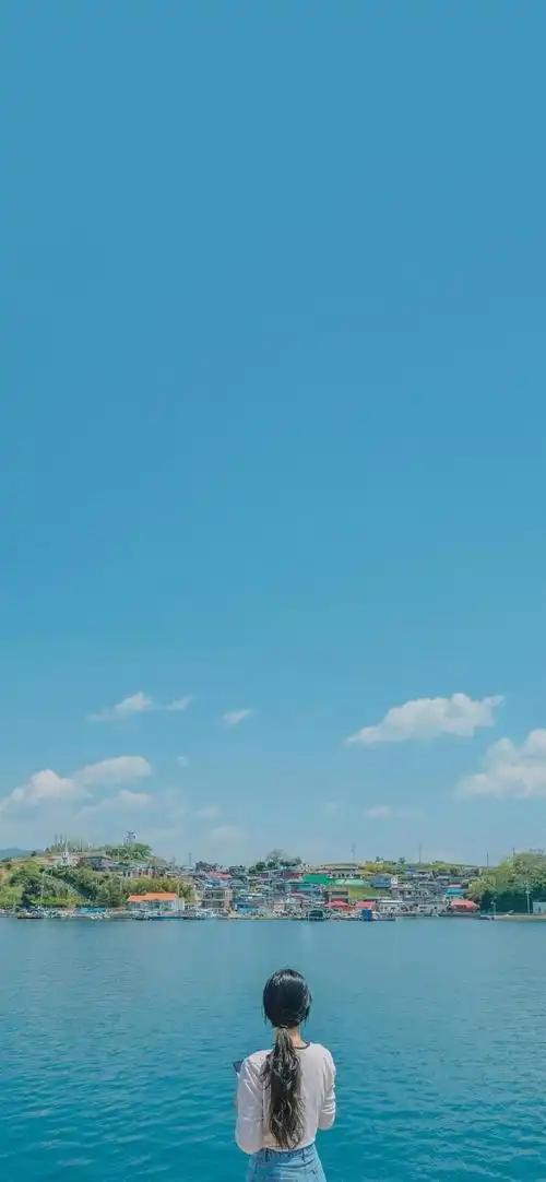 蓝天白云大自然美景高清手机壁纸_风景_手机壁纸下载_美桌网