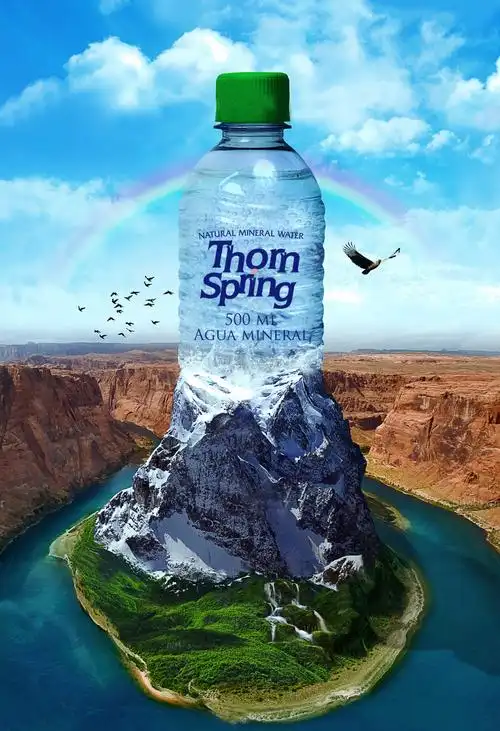 矿泉水海报psd素材平面广告素材免费下载(图片编号:3656379)-六图网