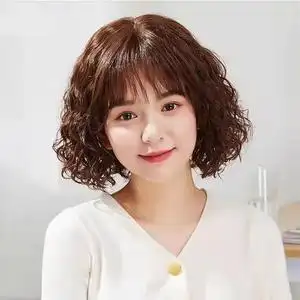 发型设计女发型短卷发