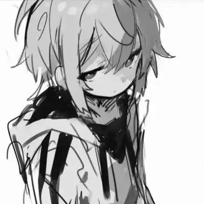 痞帅黑白动漫男头像图片114张_男生动漫头像_头像屋