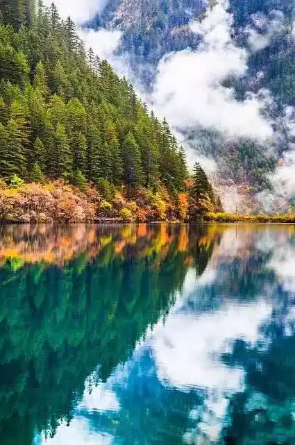 九寨沟美景最美的记忆