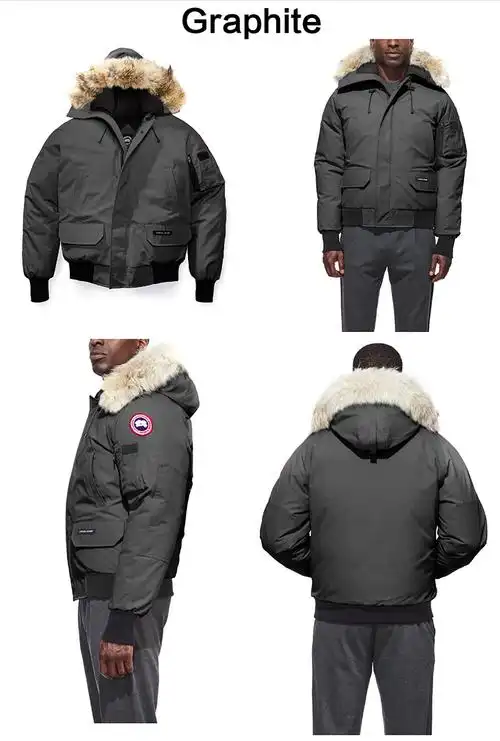 加拿大鹅短款羽绒服加拿大鹅飞行员夹克加拿大鹅chilliwack何穗款飞行