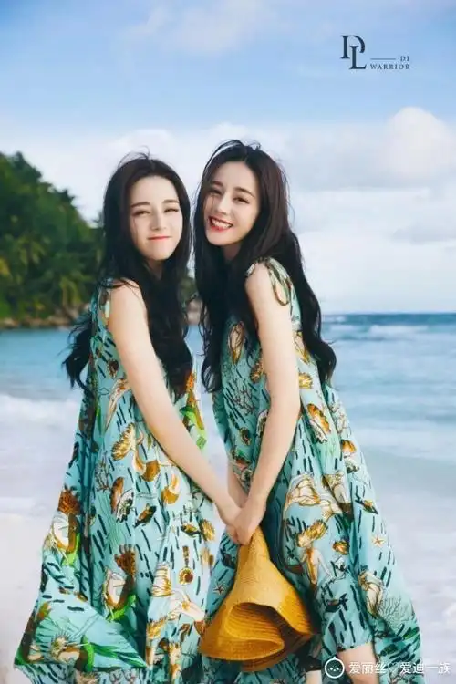 关于迪丽热巴的组合照片.