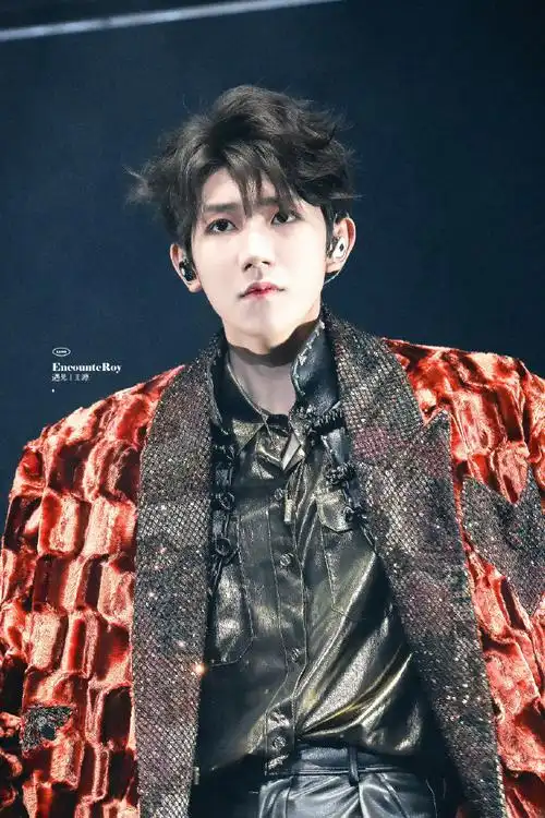 王源演唱会神图##王源白纱造型