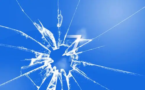 win7唯美碎屏壁纸