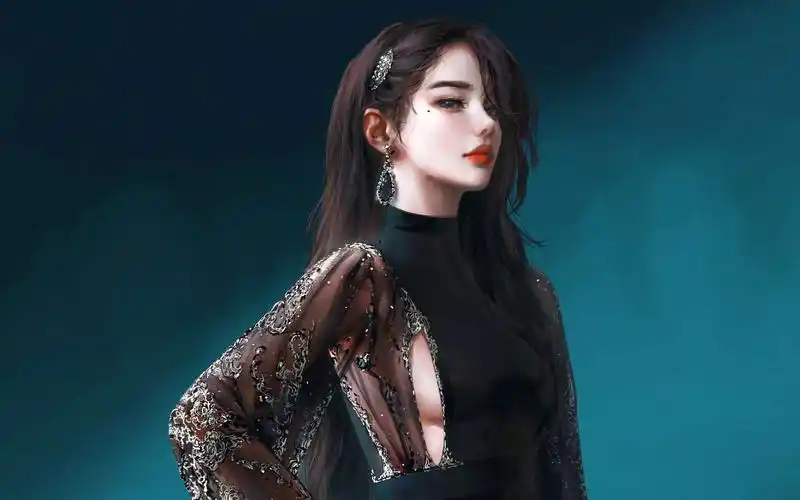 就沦陷"画师nixeu笔下神仙颜值的小姐姐【wallpaper engine动态壁纸】