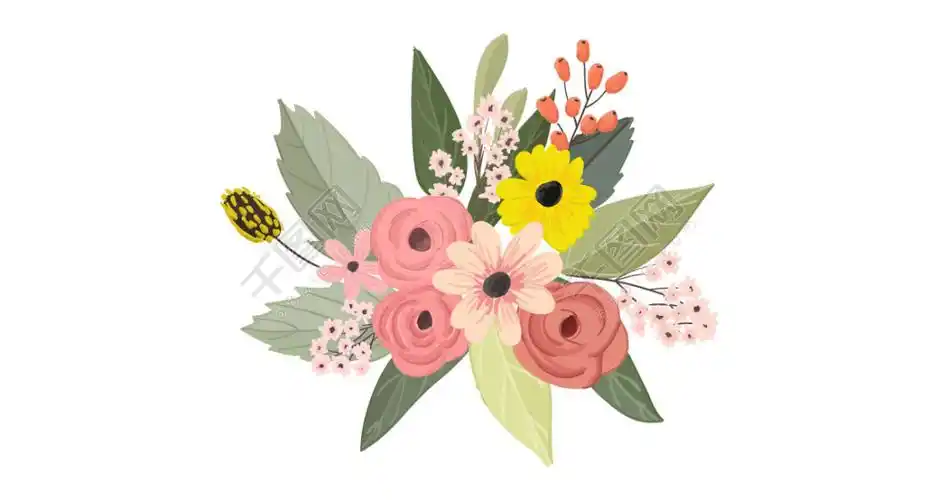 手绘ai装饰素材