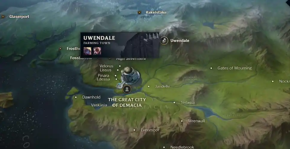 lol官方大地图符文之地预览