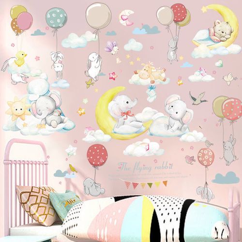 儿童墙纸贴画自粘宿舍卧室客厅背景墙装饰品壁纸玻璃可移除墙贴纸