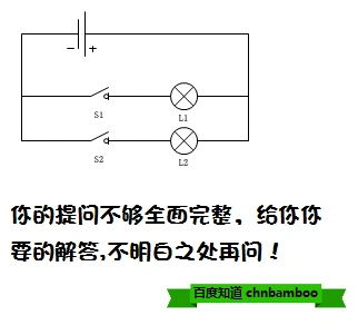现有一个电池组,两个小灯泡l1和l2,两个开关s1和s2,导线若干.