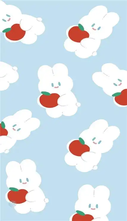 2021牛气冲天卡通萌萌哒手机壁纸