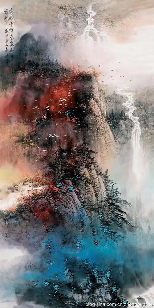 陈亮山水画作品欣赏