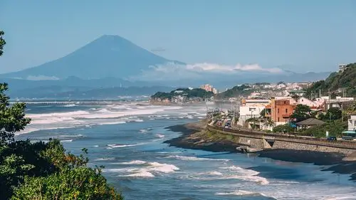 一场邂逅,一次日落.「小城故事」「镰仓食住行摄」_游记