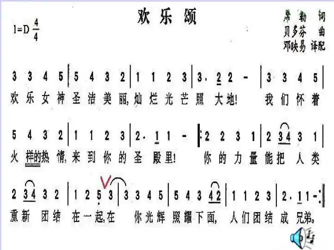 欢乐颂_音乐课件1ppt