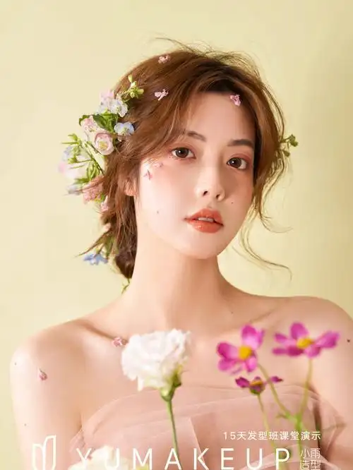 减龄日系新娘造型