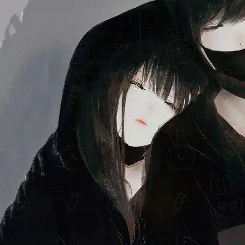 暗黑系情侣头像‖我爱你,每天都有据可查