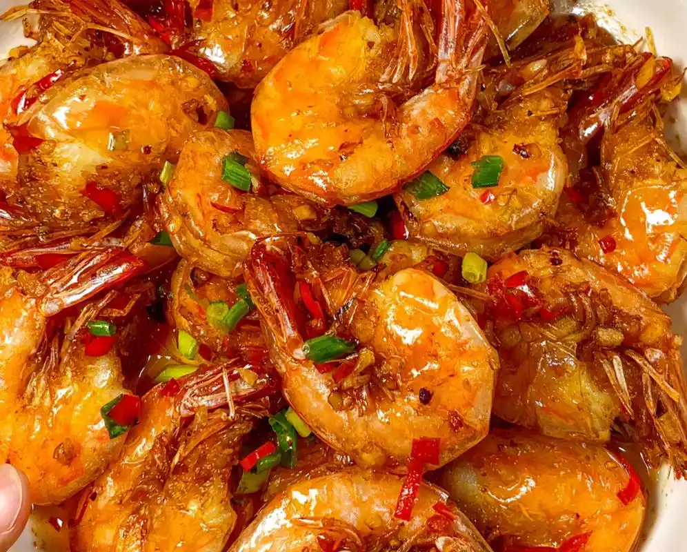 推荐5道香辣爆炒大虾的家常做法,鲜香美味,吃的一个也不剩