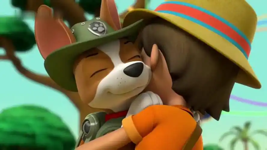 汪汪队小克为朋友准备了礼物是两人的照片卡洛斯很感动