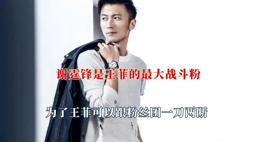 谢霆锋是王菲的战斗粉,为了她可以跟粉丝团一刀两断