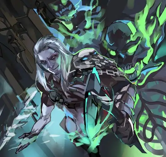 骷髅才是本体 - 《暗黑破坏神iii》死灵法师再次降临绘画竞赛