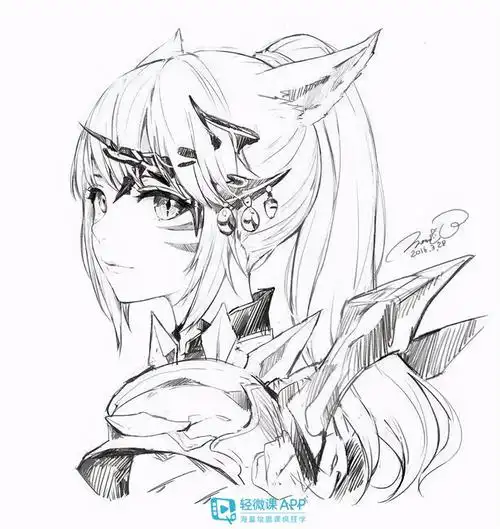 0基础学画线稿?动漫线稿要怎么画?