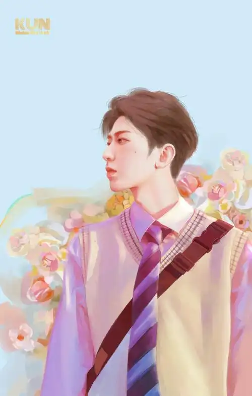 四季盈满浪漫的花开@蔡徐坤手绘/@灵灵芒果冰cxk#蔡徐坤舞台安利计划