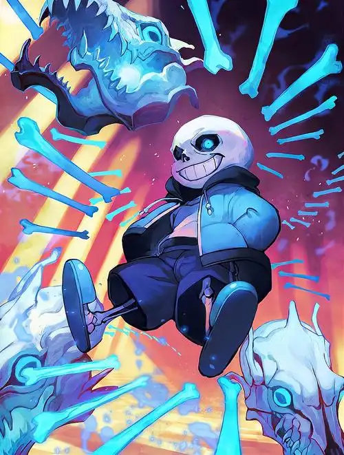 《传说之下》sans精美海报欣赏-度小视