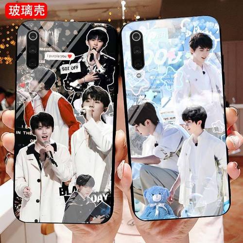 时代少年团马嘉祺手机壳适配华为荣耀苹果小米红米vivooppo玻璃壳
