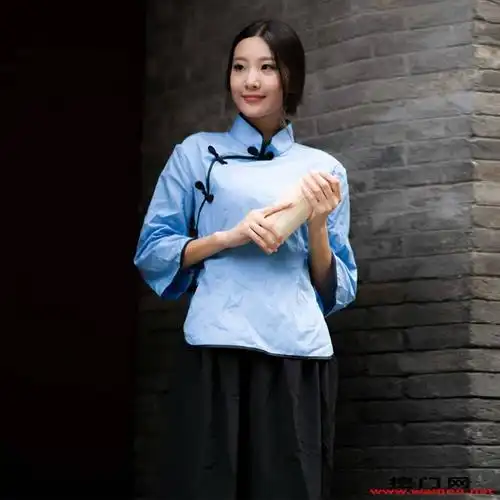 古装学生装影视民国女学生五四青年棉麻村姑丫鬟民族服装