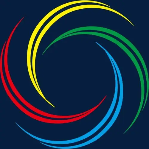 无限循环线条彩色矢量无限循环