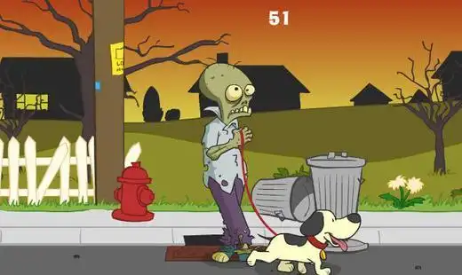 僵尸遛小狗 游戏大小:1.12 mb 游戏版本:1.0.0.