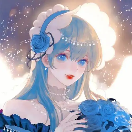 动漫女生头像超梦幻太美了