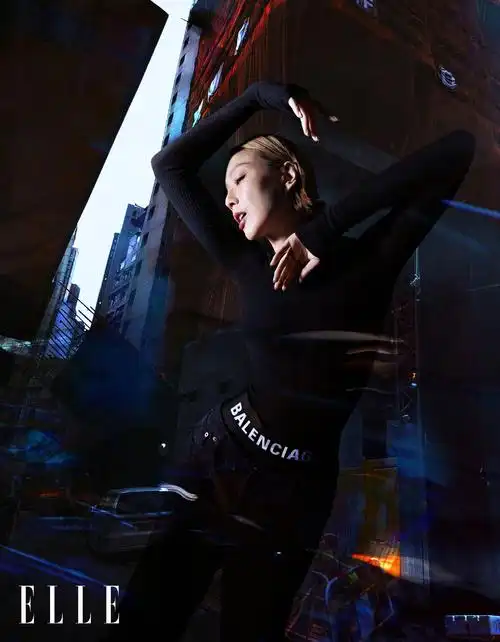 金像奖影后郑秀文为《elle》拍摄的新写真