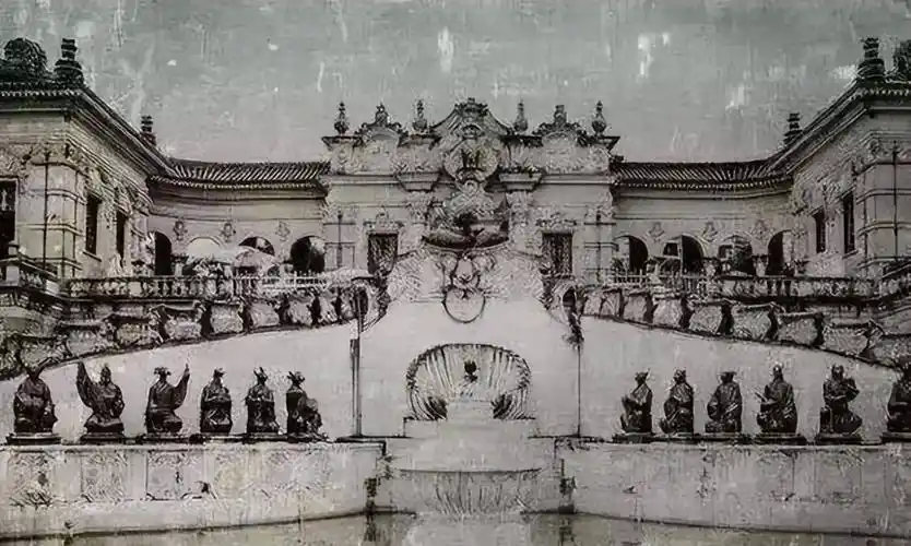 英国公布的圆明园被毁前照片,消失的"仙境"重现人间_清政府_中国_价值