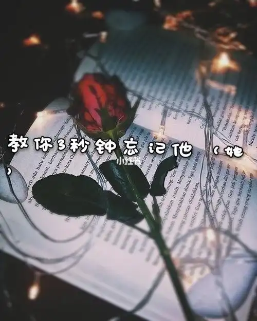 教你如何忘记过去