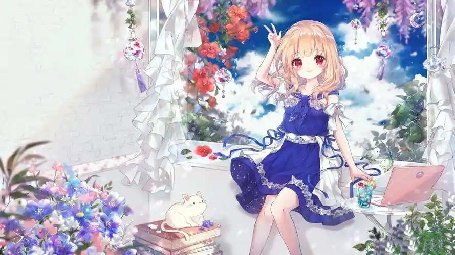 1080p手绘同人动漫美女壁纸-动漫壁纸-高清动漫图片-第5图-娟娟壁纸