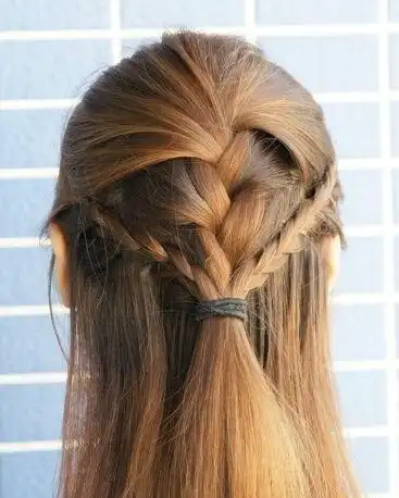 少儿公主头编发发型