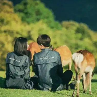 风景情侣头像一对两张唯美带人物的情侣头像风景唯美一对