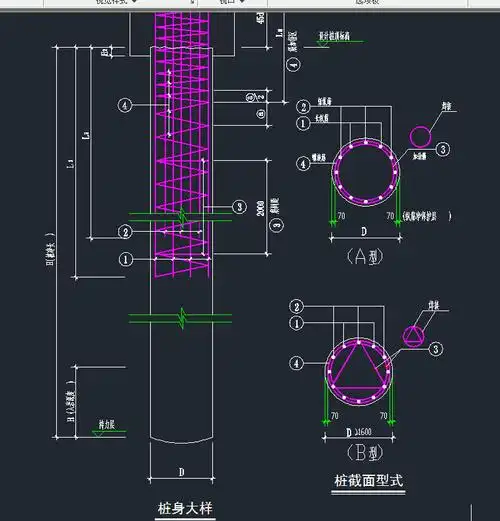 如图,桩的纵筋需要到底吗?