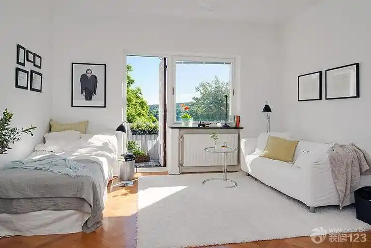 2020北欧风格15平米超小户型装修样板间图片