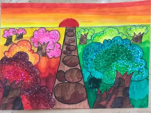 志远小学六年级美术绘本进度汇报第二期