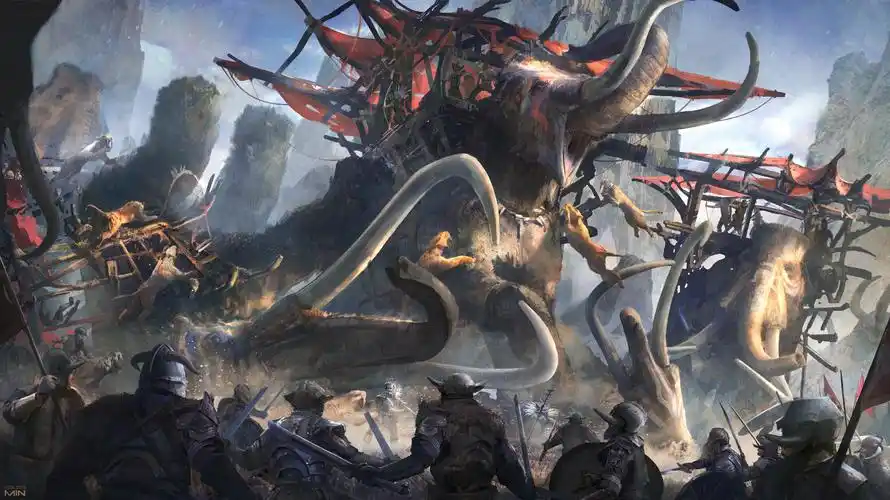 充满想象力的魔幻世界绘画大作!犹如欣赏一部史诗电影